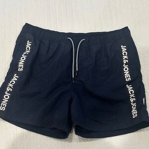 Jack & Jones Dark Blue Swim Trunks